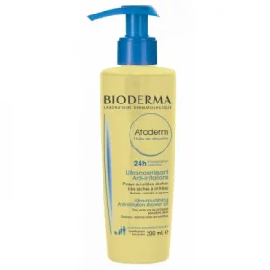 bioderma atoderm huile de douche 200ml