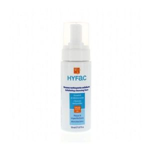 hyfac mousse nettoyante exfoliante 150ml