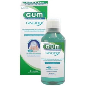 gum bain de bouche gingidex 0.06% 300ml