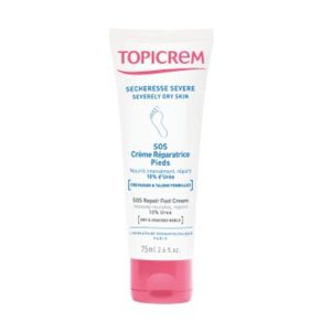 topicrem sos creme reparatrice pied 75ml