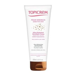 topicrem ultra hydratant scintillant corps 75 ml