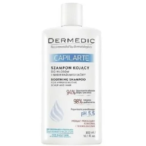 dermedic capilarte shampooing apaisant 300ml