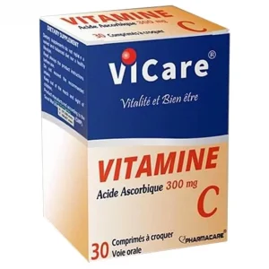 pharmacare vicare vit c cp bt30