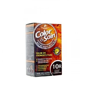 3 chênes color&soin 10r rouge flamboyant