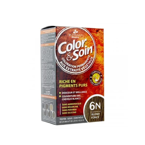 3 chênes color&soin 6n blond fonce