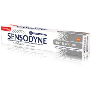 sensodyne dentifrice soin blancheur, 75ml