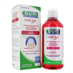 gum bain de bouche paroex 0.12% 300ml