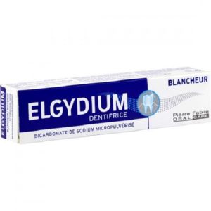 elgydium dentifrice blancheur 75ml
