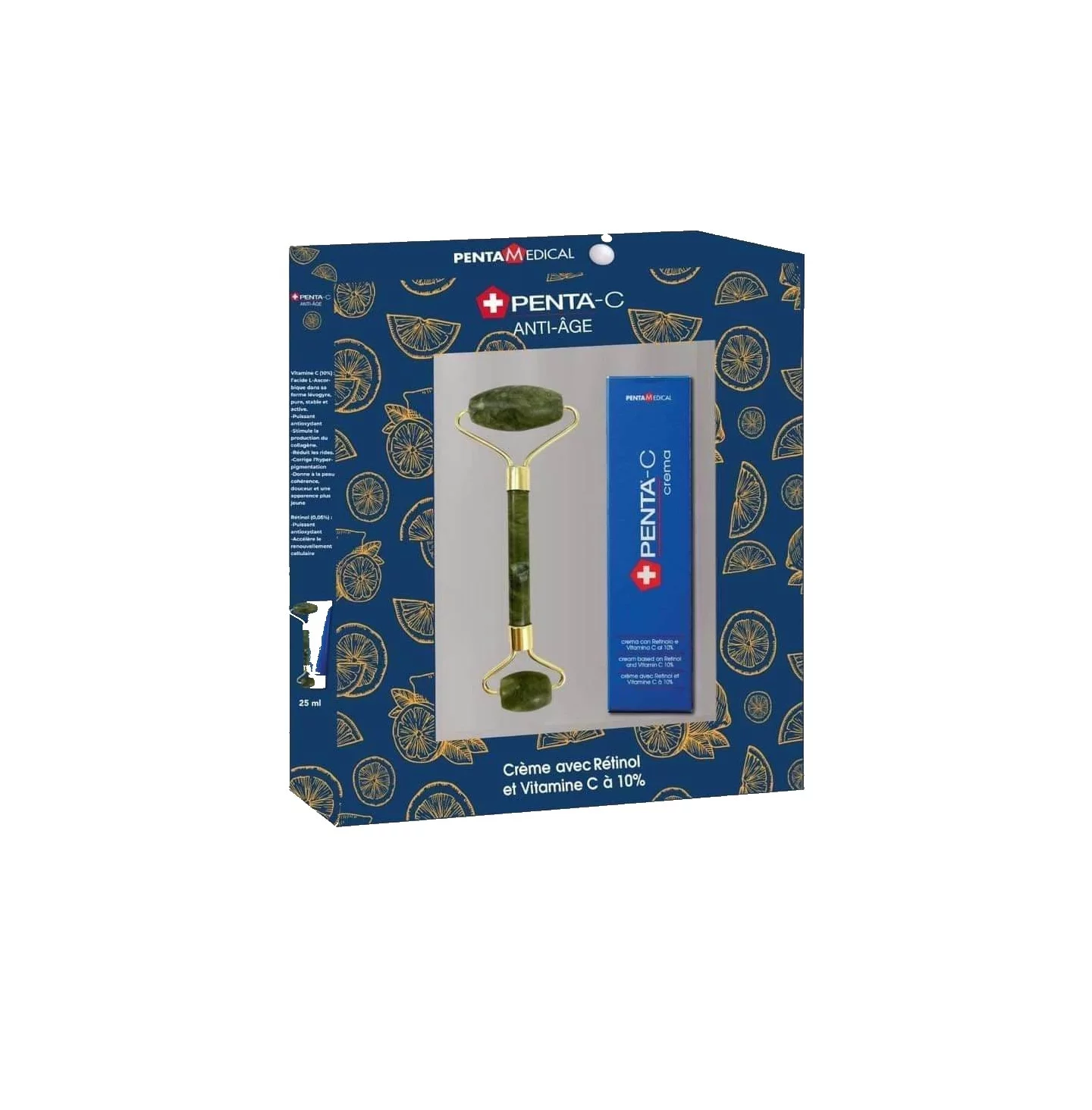 Penta c crema 25ml + rouleau facial offert