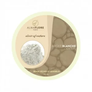 almaflore argile blanche 100g