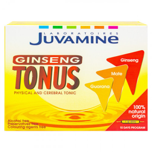 juvamine ginsing tonus ampoules