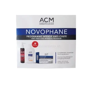 acm novophane coffret (lotion+gellules+shp)