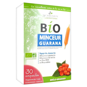 3 chênes minceur guarana 30 ampoules