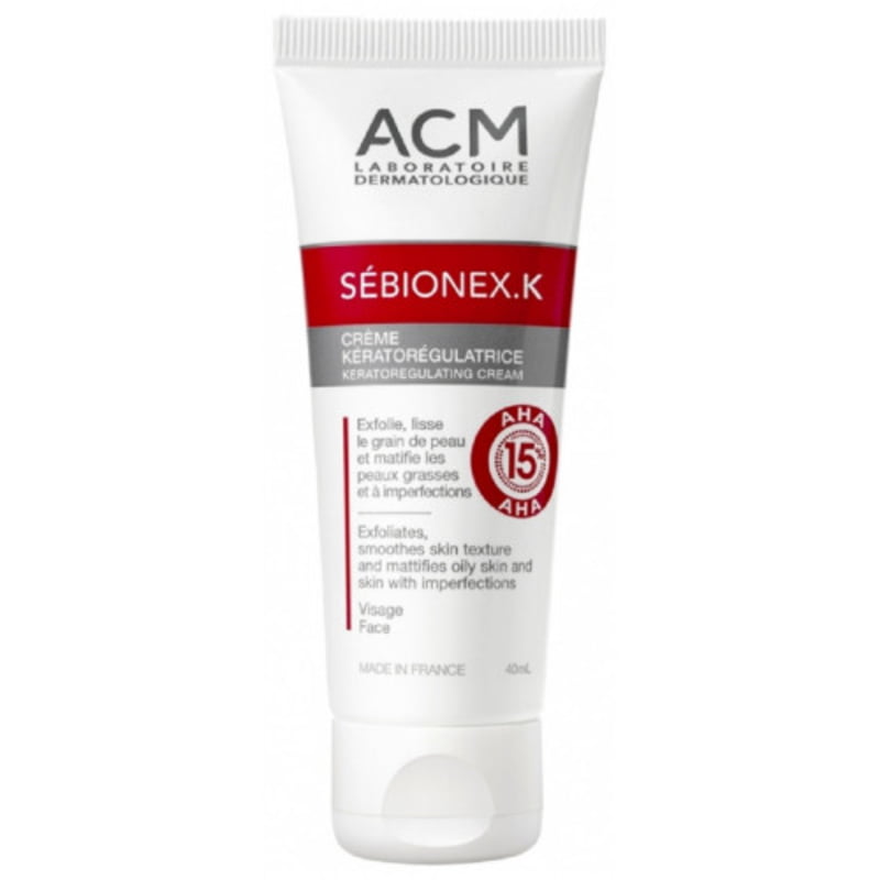 acm sebionex.k creme keratoregulatrice 40ml
