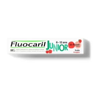 fluocaril dentifrice junior  fruit rouge 75ml