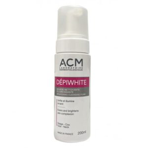 acm depiwhite mousse nettoyante 200ml