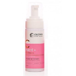alania purete+vitamine c mousse nettoyant