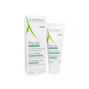 a-derma phys-ac global soin imperfections severes 40ml
