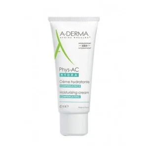 a-derma phys-ac hydra creme compensatrice 40ml