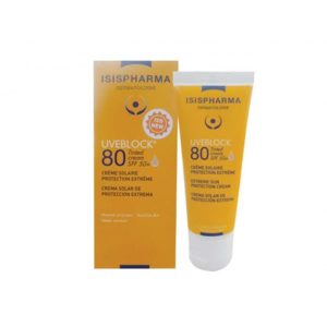 isispharma uveblock  teinte 80 40ml