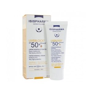isispharma uveblock mineral teinté 40ml