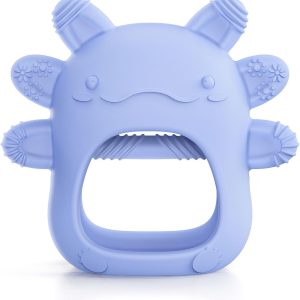 Anneau de dentition en silicone pour bébé sans BPA