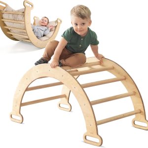 Arche d&rsquo;Escalade Montessori en Bois pour Bébés – Goodevas Ukraine