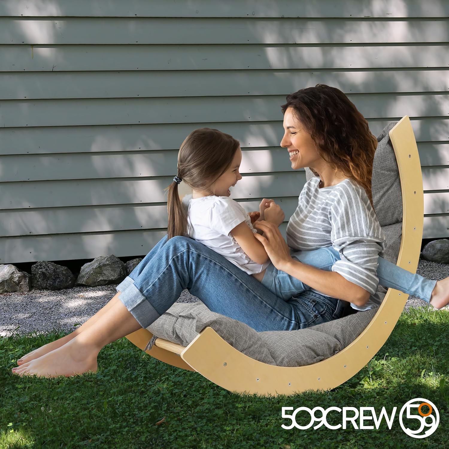 Arche d’escalade et chaise à bascule Montessori 2 en 1 pour enfants – Image 2