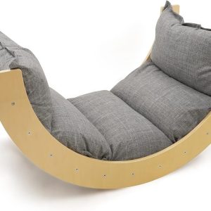 Arche d&rsquo;escalade et chaise à bascule Montessori 2 en 1 pour enfants