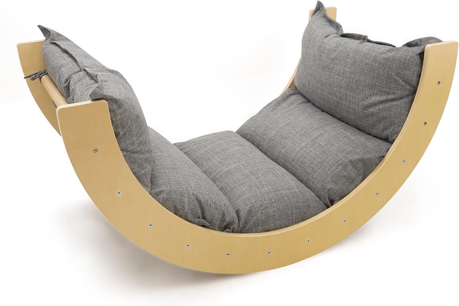 Arche d’escalade et chaise à bascule Montessori 2 en 1 pour enfants