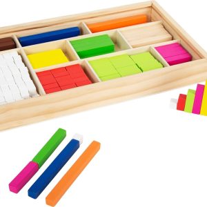 Baguettes de calcul Montessori Small Foot 1136 pour apprendre les multiplications dès 5 ans