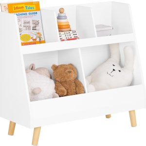 « Bibliothèque Montessori SoBuy pour Enfants : Rangement de Jouets et Livres »