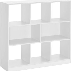 Bibliothèque Montessori VASAGLE : Meuble de rangement blanc pour salon et bureau