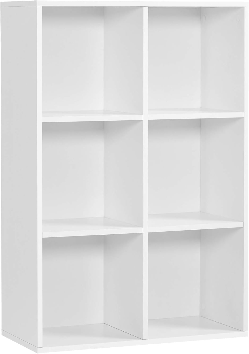 Bibliothèque Montessori VASAGLE blanche à 6 compartiments