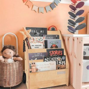 Bibliothèque Montessori pour enfants Little Helper : Un choix naturel