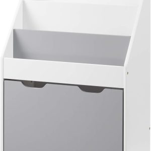 Bibliothèque Montessori pour enfants : étagère à livres WOLTU avec rangement et roulettes