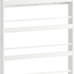Bibliothèque Murale Montessori SoBuy KMB08-W 4 Étages – Blanc