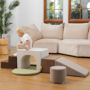 Bloc d&rsquo;escalade Montessori BanaSuper pour enfants : développement moteur par le jeu