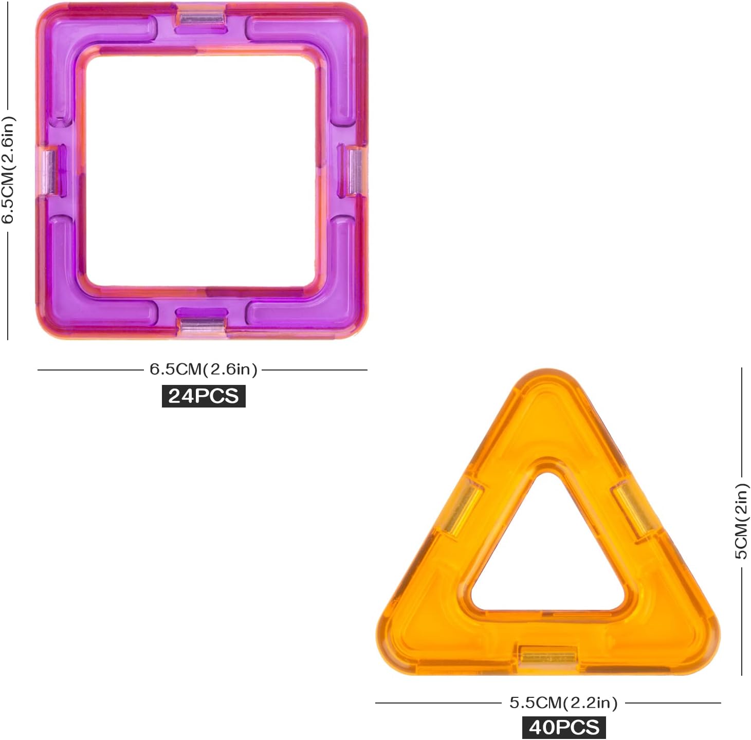 Blocs de construction magnétiques Montessori : jouet éducatif pour enfants de 3 à 8 ans – Image 3