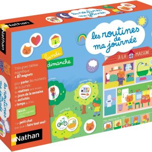 Calendrier éducatif Montessori Nathan : organisez la journée de votre enfant
