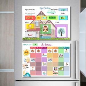 Calendrier éducatif Montessori pour l&rsquo;autonomie des enfants de 3 à 8 ans