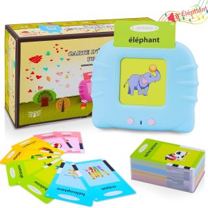 Cartes Flash Parlantes Montessori pour l&rsquo;Apprentissage de l&rsquo;Alphabet chez les Tout-Petits