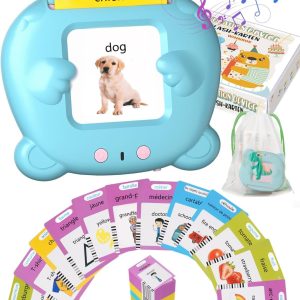 Cartes éducatives parlantes Montessori pour apprentissage de l&rsquo;alphabet – 1 à 6 ans