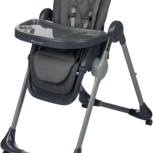 Chaise Haute Montessori Bebeconfort Olea 0-3 ans Mineral Graphite : Ajustable et Facile à Nettoyer