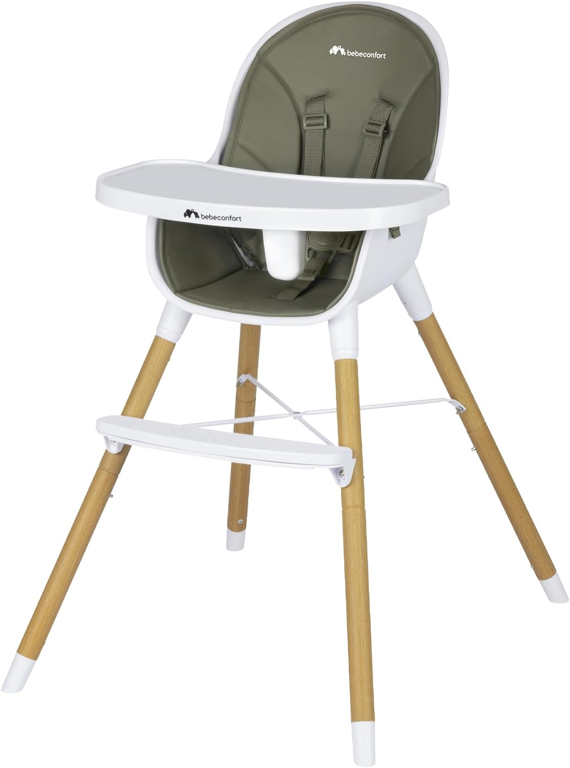 Chaise haute 2 en 1 Montessori Bebeconfort Avista : de bébé à enfant