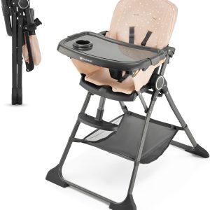 Chaise haute bébé Montessori Foldee de Kinderkraft : confort et ergonomie de 6 mois à 3 ans