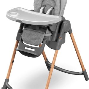 Chaise haute bébé évolutive Montessori Maxi-Cosi Minla Essential Grey