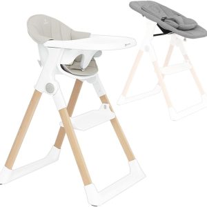 Chaise haute bébé évolutive Montessori Olmitos : sécurité et confort de la naissance à 3 ans