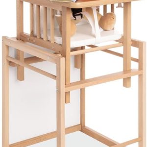 Chaise haute combinée « Lene » Pinolino : convertibilité et pédagogie Montessori