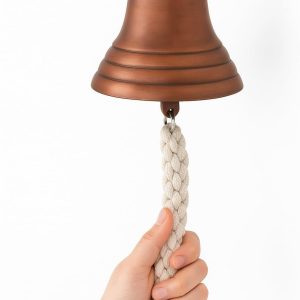 Cloche murale en bronze style nautique 5 pouces